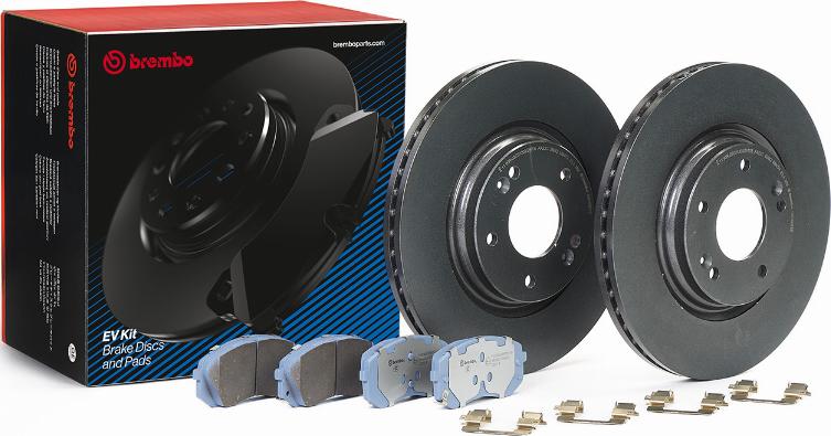Brembo KT 08 014 — Zestaw do hamulców, hamulce tarczowe