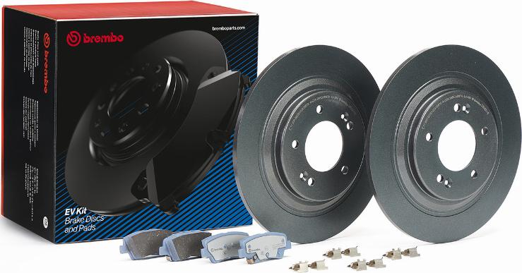 Brembo KT 08 015 — Zestaw do hamulców, hamulce tarczowe