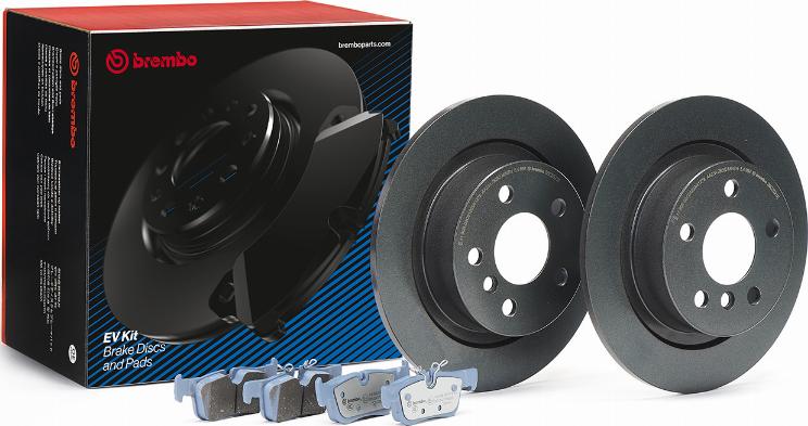 Brembo KT 08 012 — Zestaw do hamulców, hamulce tarczowe