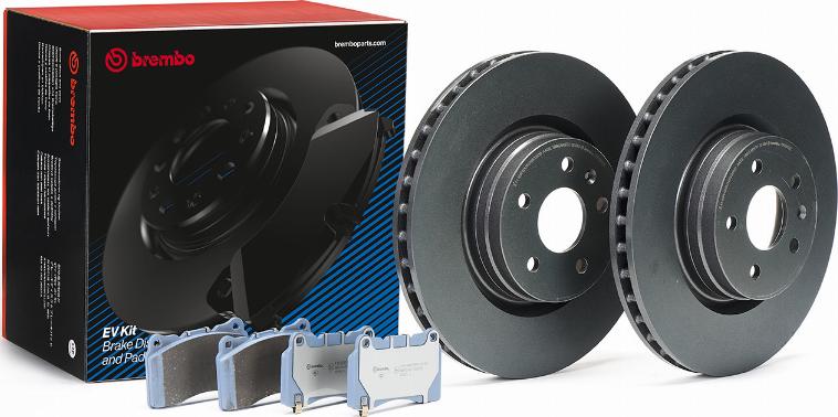 Brembo KT 08 021 — Zestaw do hamulców, hamulce tarczowe