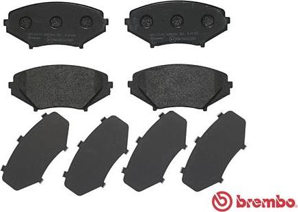 Brembo P 49 034 - Klocek hamulcowy kpl.