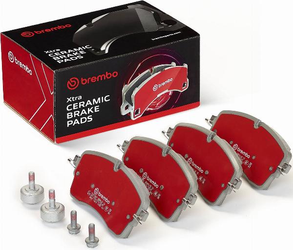 Brembo P44028NX — Zestaw klocków hamulcowych, hamulce tarczowe