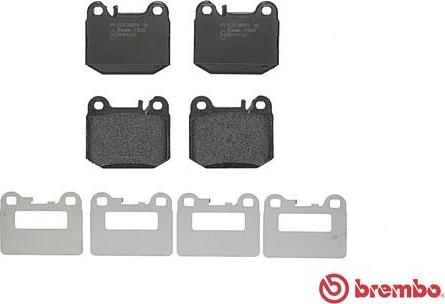 Brembo P 50 043 - Klocek hamulcowy kpl.