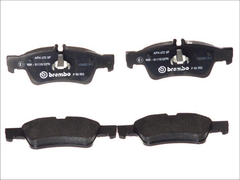 Brembo P 50 052 — Zestaw klocków hamulcowych, hamulce tarczowe