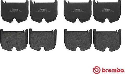 Brembo P 50 062 - Klocek hamulcowy kpl.