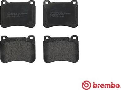 Brembo P 50 073 - Klocek hamulcowy kpl.