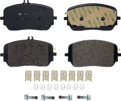 Brembo P 50 149 — Zestaw klocków hamulcowych, hamulce tarczowe