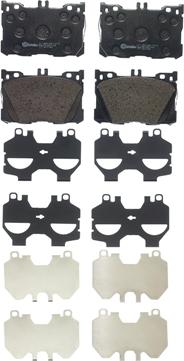 Brembo P 50 139 — Zestaw klocków hamulcowych, hamulce tarczowe