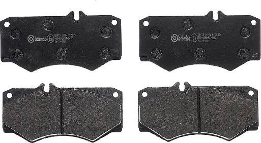 Brembo P 50 134 - Klocek hamulcowy kpl.