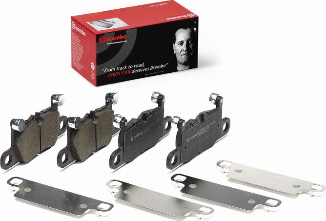 Brembo P 65 044 — Zestaw klocków hamulcowych, hamulce tarczowe