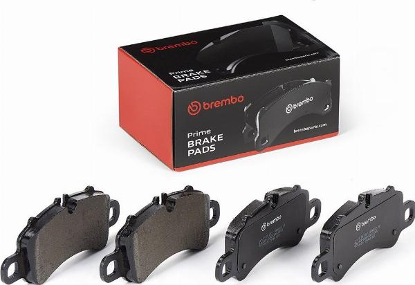 Brembo P 65 052 — Zestaw klocków hamulcowych, hamulce tarczowe