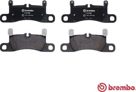 Brembo P 65 030 - Klocek hamulcowy kpl.