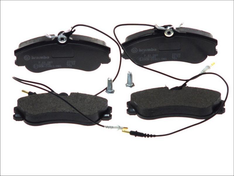 Brembo P 61 060 — Zestaw klocków hamulcowych, hamulce tarczowe
