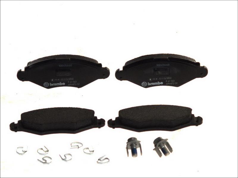 Brembo P 61 063 — Zestaw klocków hamulcowych, hamulce tarczowe