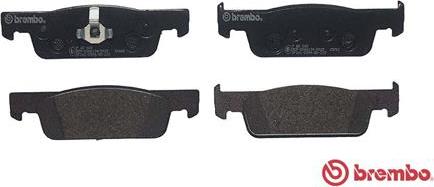 Brembo P 68 069 - Klocek hamulcowy kpl.