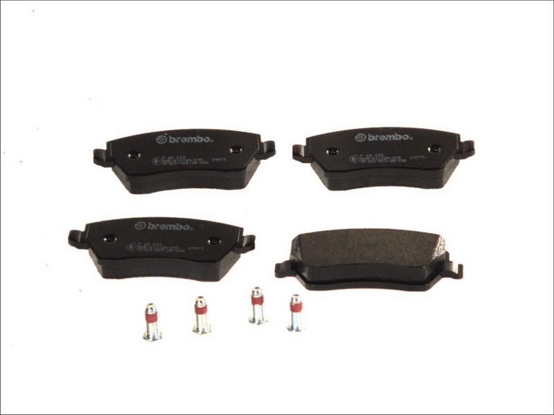 Brembo P 68 033 — Zestaw klocków hamulcowych, hamulce tarczowe