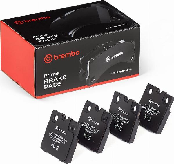 Brembo P 09 036 — Zestaw klocków hamulcowych, hamulce tarczowe