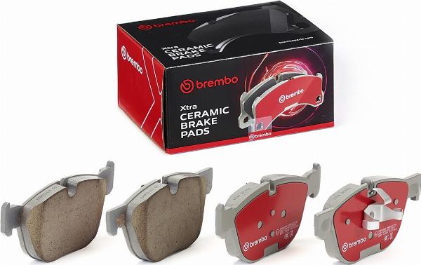 Brembo P06049NX — Zestaw klocków hamulcowych, hamulce tarczowe