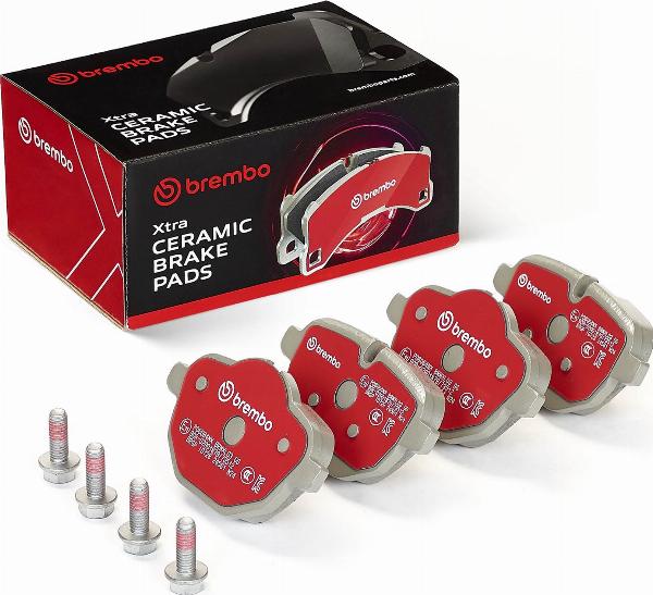 Brembo P06064NX — Zestaw klocków hamulcowych, hamulce tarczowe