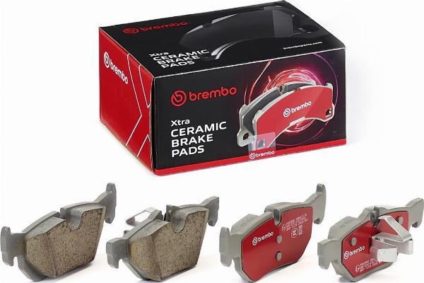 Brembo P06038NX — Zestaw klocków hamulcowych, hamulce tarczowe