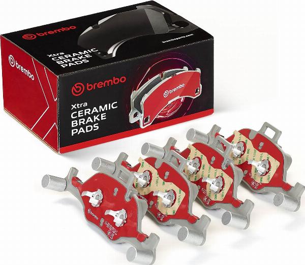 Brembo P06107NX — Zestaw klocków hamulcowych, hamulce tarczowe