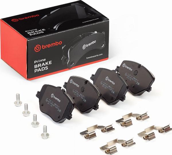 Brembo P 06 121 - Klocek hamulcowy kpl.