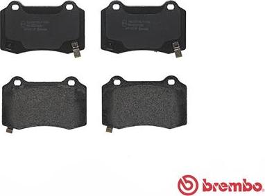 Brembo P 11 024 - Klocek hamulcowy kpl.