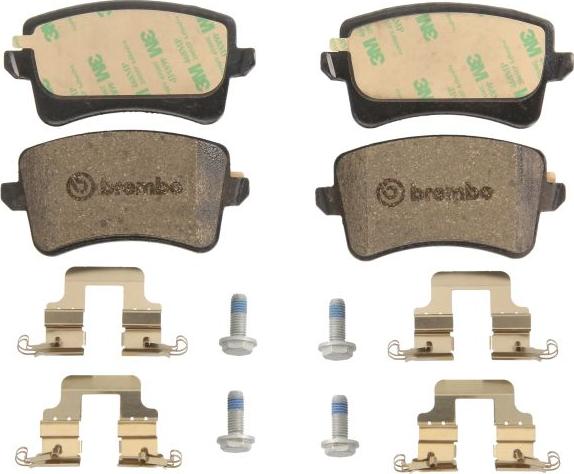 Brembo P 85 099X — Zestaw klocków hamulcowych, hamulce tarczowe