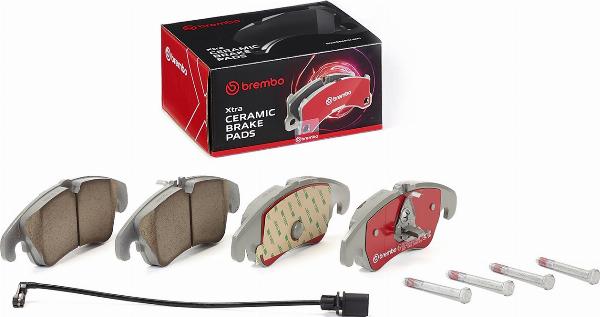 Brembo P85098NX — Zestaw klocków hamulcowych, hamulce tarczowe