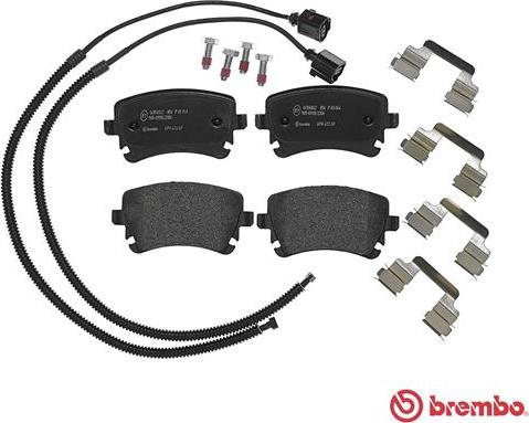 Brembo P 85 064 - Klocek hamulcowy kpl.