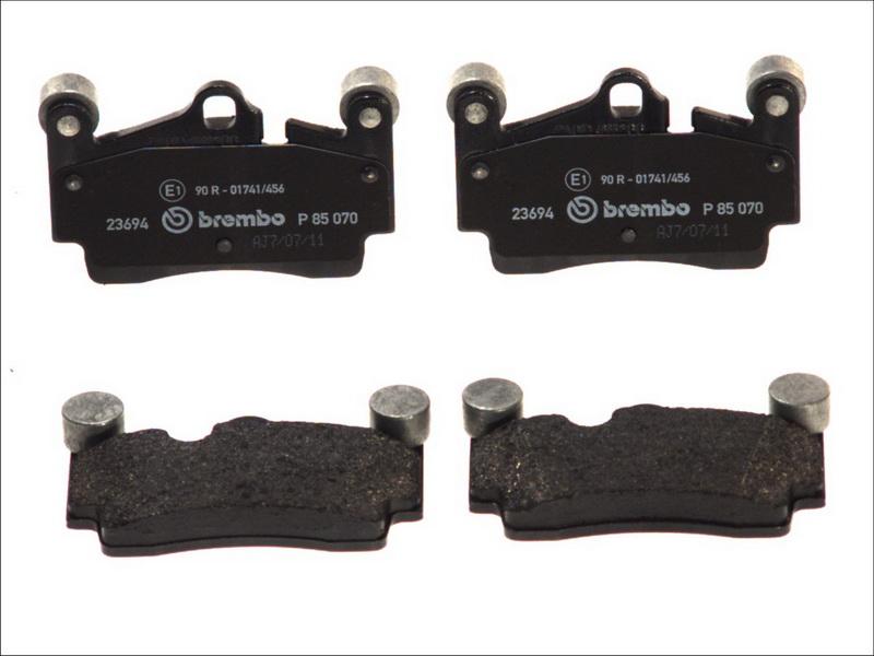 Brembo P 85 070 — Zestaw klocków hamulcowych, hamulce tarczowe