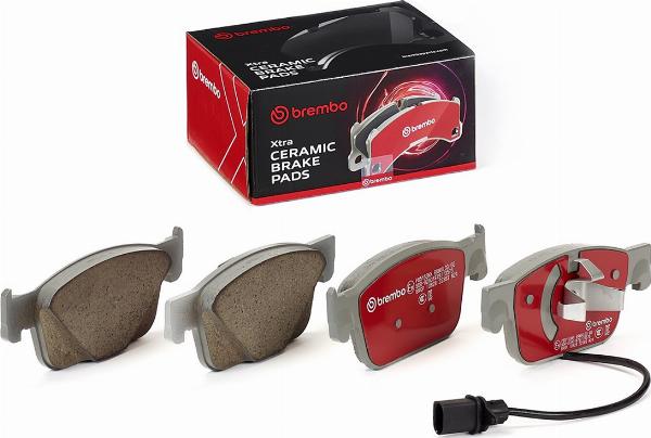 Brembo P85153NX — Zestaw klocków hamulcowych, hamulce tarczowe