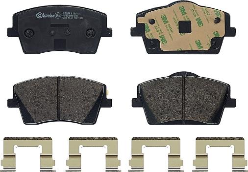 Brembo P 86 031 - Klocek hamulcowy kpl.
