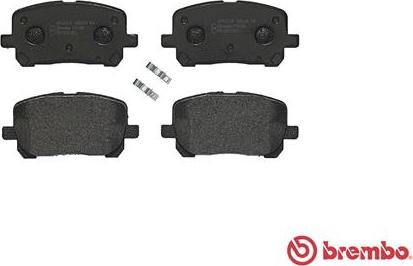 Brembo P 83 061 - Klocek hamulcowy kpl.