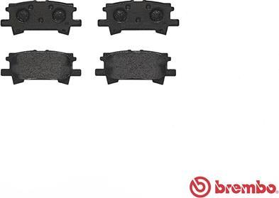 Brembo P 83 068 - Klocek hamulcowy kpl.