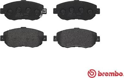 Brembo P 83 037 - Klocek hamulcowy kpl.