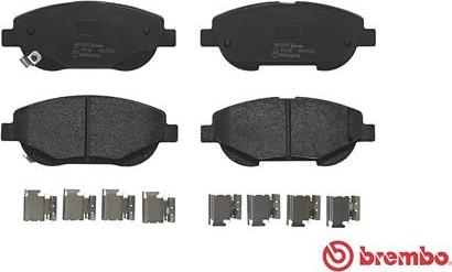 Brembo P 83 148 - Klocek hamulcowy kpl.