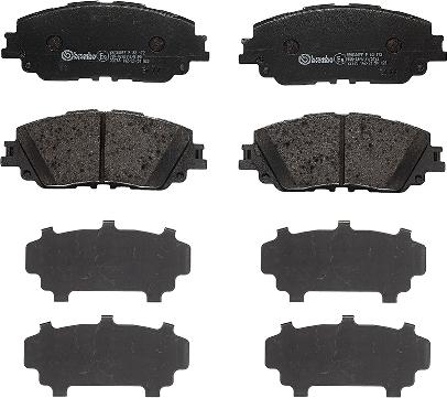 Brembo P 83 172 - Klocek hamulcowy kpl.