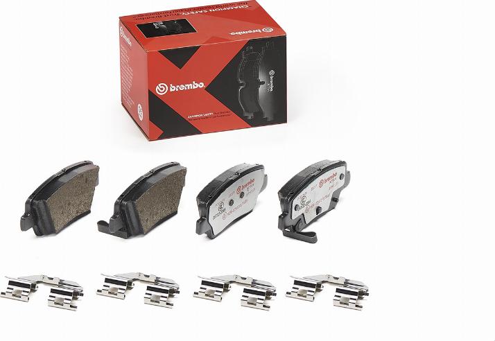 Brembo P 30 067X - Klocki hamulcowe tuningowe