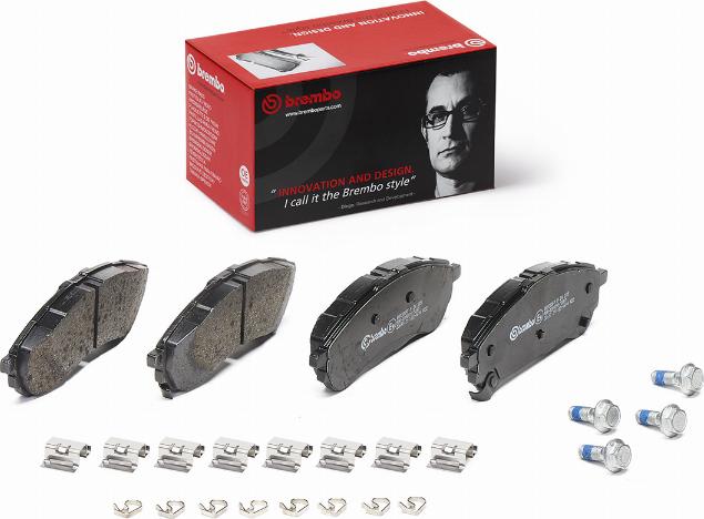 Brembo P 24 235 - Klocek hamulcowy kpl.