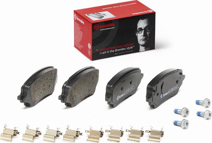 Brembo P 24 236 - Klocek hamulcowy kpl.