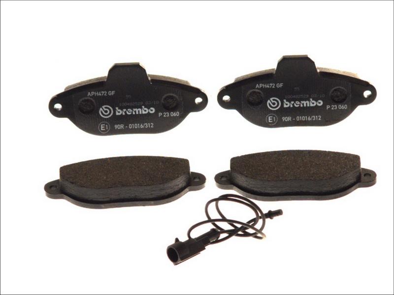 Brembo P 23 060 — Zestaw klocków hamulcowych, hamulce tarczowe