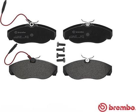 Brembo P 23 068 - Klocek hamulcowy kpl.