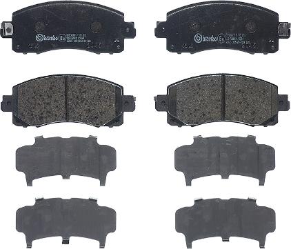 Brembo P 78 028 - Klocek hamulcowy kpl.