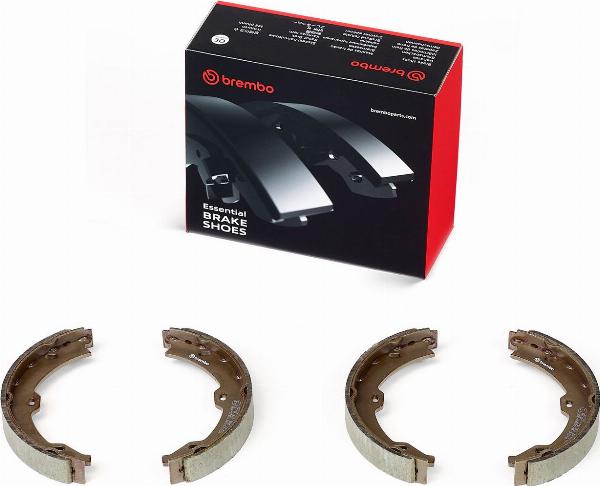 Brembo S 50 528 — Zestaw szczęk hamulcowych, hamulec postojowy