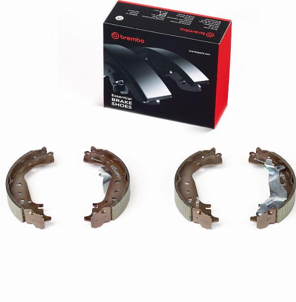 Brembo S 16 519 — Zestaw szczęk hamulcowych