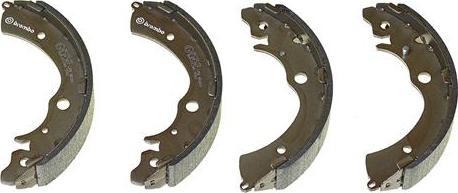 Brembo S 28 507 - Szczęka hamulcowa