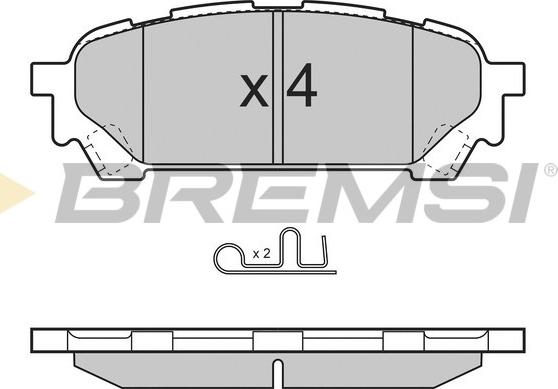Blue Print ADS74231 - KLOCKI HAM. SUBARU T. FORESTER-IMPREZA 02-