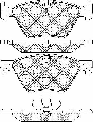 Meyle 025 246 9719 - KLOCKI HAM. BMW P. F10 520-535B-D 10-