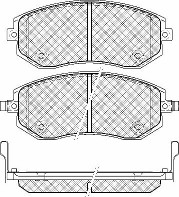 TRW GDB3371 - KLOCKI HAM. SUBARU P. FORESTER-IMPREZA-LEGACY-OUTBACK 03-